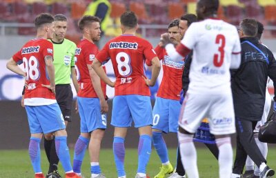 FCSB - SEPSI 2-0 // Gigi Becali și-a criticat jucătorii: „Nu am văzut spirit de război! Dennis Man nu mi-a plăcut deloc”