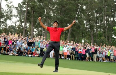 VIDEO Tiger Woods a renăscut la 43 de ani » A câștigat Masters-ul de la Augusta și e aproape de o performanță fantastică