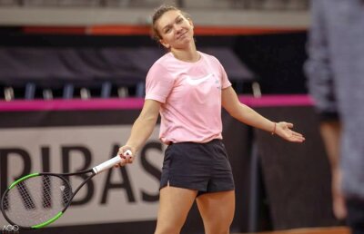 FRANȚA - ROMÂNIA FED CUP // VIDEO + FOTO  Simona Halep și Mihaela Buzărnescu, primele românce care s-au antrenat la Rouen pentru Fed Cup » Care este programul meciurilor