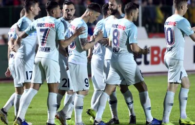 SEPSI - FCSB 1-5 // VIDEO Formația lui Mihai Teja zdrobește cea mai slabă echipă din play-off și amână deznodământul în lupta pentru titlu! 