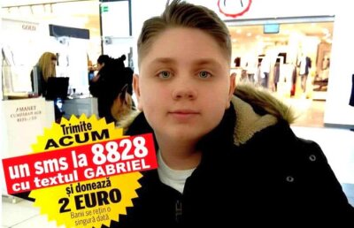 Gloriile lui Dinamo și cele ale Rapidului joacă vineri pentru Gabriel Bălăcean, un elev olimpic care suferă de sindromul Klippel-Trenaunay