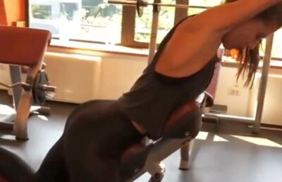 VIDEO Sorana Cîrstea, sexy în sala de fitness » Videoclipul incendiar postat de româncă pe Instagram