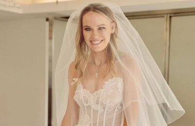 FOTO Caroline Wozniacki și David Lee s-au căsătorit în Toscana