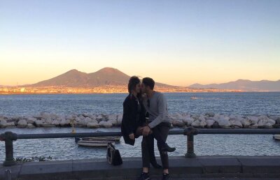 INSTASPORT // FOTO Riccardo Piscitelli, noul portar al lui Dinamo, pozează romantic alături de iubita sa și e amic cu Szczesny