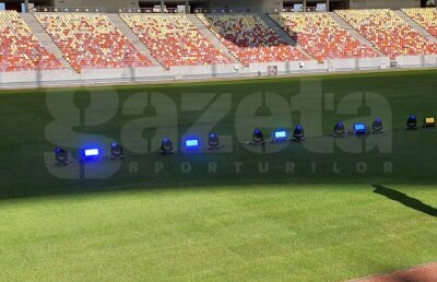 DINAMO - U CRAIOVA // GALERIE FOTO Cum arată acum gazonul de pe Arena Națională înainte de Dinamo - U Craiova