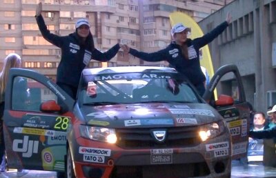Pentru prima oară, România are un echipaj feminin la Campionatul European de Raliuri
