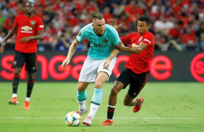 Manchester United - Inter Milano 1-0 // FOTO Fără George Pușcaș, italienii au cedat în fața lui United