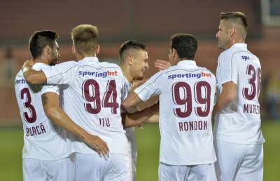 ACADEMICA CLINCENI - CFR CLUJ 1-4 // VIDEO+FOTO Campioana învinge Clinceniul fără emoții » Cestor a marcat la debut