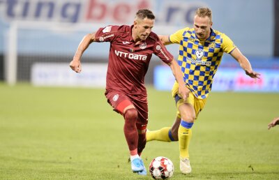 CFR CLUJ - MACCABI TEL AVIV 1-0 // Ce a remarcat Lucian Goian din tribunele stadionului „Dr. Constantin Rădulescu”: „Spuneau mulți că sunt bătrâni, dar făceau sprinturi în minutul 90!”