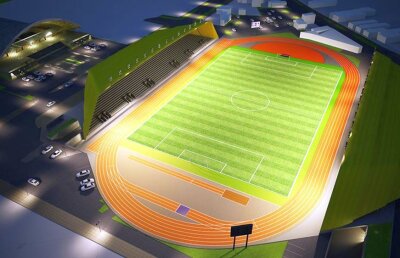 GALERIE FOTO Încă un stadion modern în România! Demolarea vechii arene a început deja