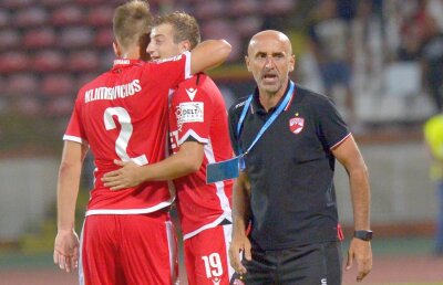 DINAMO - CLINCENI 4-2 // Sebastian Moga, impresionat de un jucător din lot: „E pariul nostru. Am zis că va renaște!”