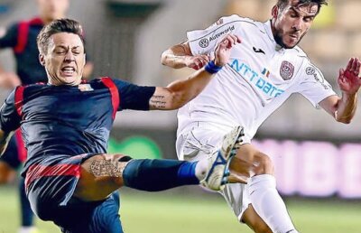 CHINDIA TÂRGOVIȘTE - CFR CLUJ 1-4 // Note GSP: cât a primit fotbalistul distrus de Dan Petrescu + 3 jucători din echipa campioanei s-au evidențiat