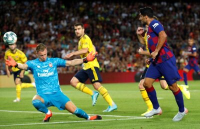 Trofeul „Joan Gamper”: BARCELONA - ARSENAL 2-1 // FOTO Cu Lionel Messi doar pe bancă, catalanii s-au impus în ultimul minut