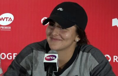 ROGERS CUP // VIDEO Bianca Andreescu, discurs în română după victoria cu Bouchard: „Chiar simt toată iubirea din România”
