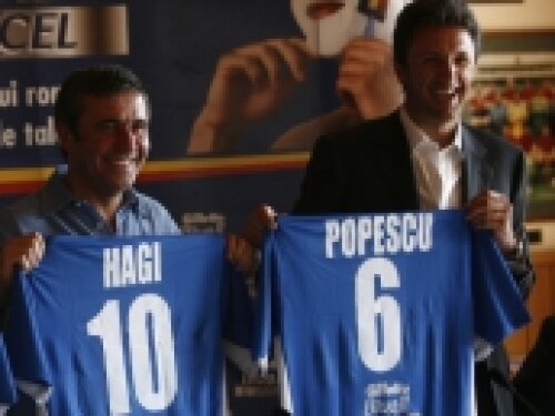Gheorghe Hagi şi Gică Popescu