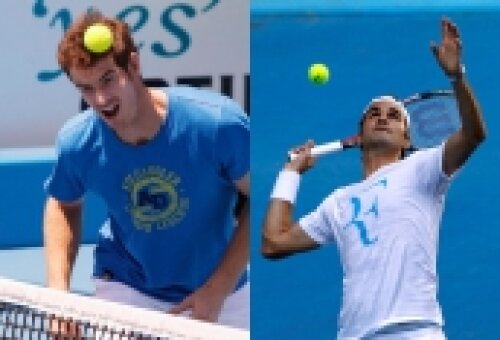 Andy Murray, Roger Federer, Australian Open