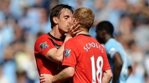 Gary Neville, Paul Scholes, Manchester United