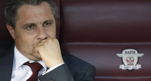Marius Şumudică declară că obiectivul Rapidului e calificarea într-o cupă europeană