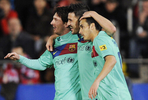 MVP-ul Barcelonei: Messi, Villa şi Pedro