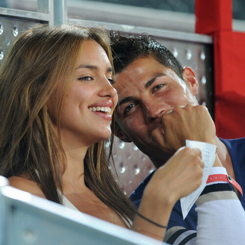 Cristiano Ronaldo alături de actuala sa iubită, Irina Shayk