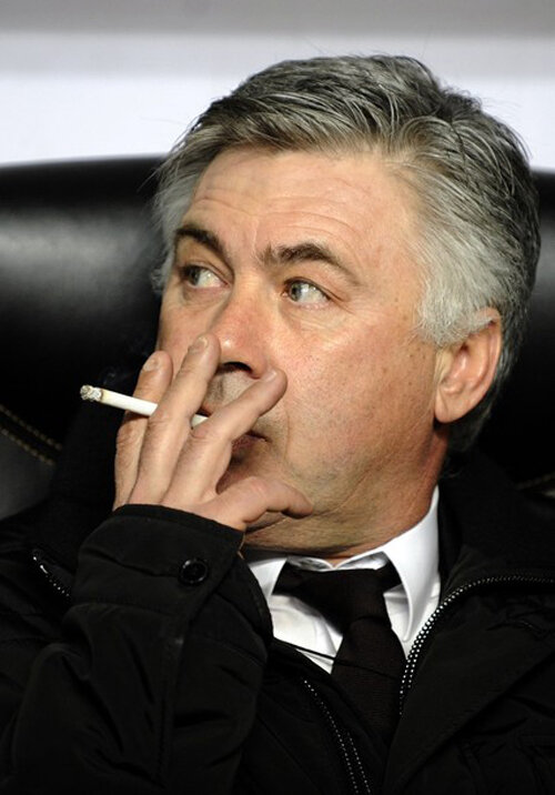 Ancelotti a mai cîştigat de două ori Liga ca antrenor. La Milan, în 2003 şi 2007 Foto: daylife.com