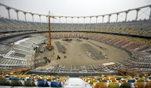 Construcţia noului stadion Naţional întîmpină mari probleme