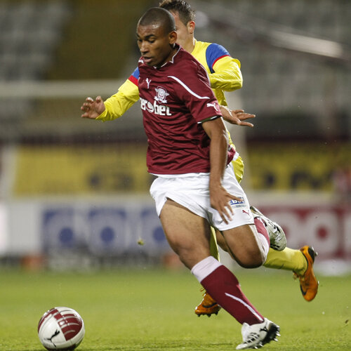 Marcos Antonio a venit gratis la Rapid în vara lui 2010 şi are 3 goluri marcate în acest sezon, două în Cupă şi unul în Liga 1 Foto: Alex Nicodim