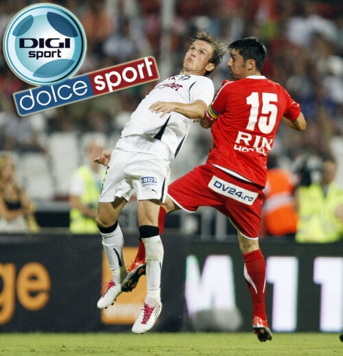 Derby-ul de sîmbătă dintre Rapid şi Dinamo va fi transmis de DigiSport