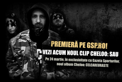 Cheloo revine în forţă în 2011 cu un nou videoclip, care vă este prezentat azi în premieră de gsp.ro.