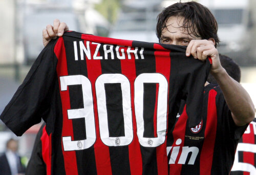 SuperPippo vrea să ajungă la 300 de goluri în carieră Sursă foto: Reuters