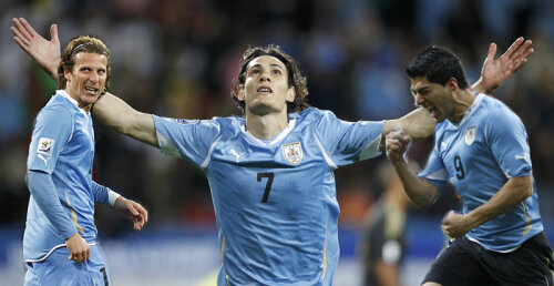 Forlan, Cavani, Suarez
 (fotomontaj: Romeo Bănică)