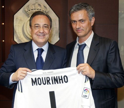 Pentru preşedintele Perez, numărul 1 la Real Madrid este Jose Mourinho Foto: Reuters