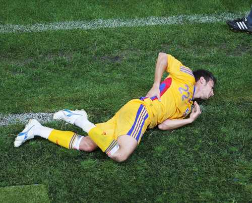Ştefan Radu s-a accidentat din nou înaintea unei acţiuni a echipei naţionale