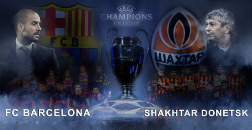 FC Barcelona - Shakhtar Donetsk (Fotomontaj: Dan Bucur)