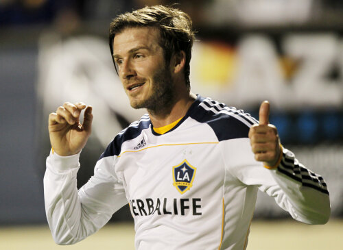 David Beckham va purta din nou banderola la LA Galaxy