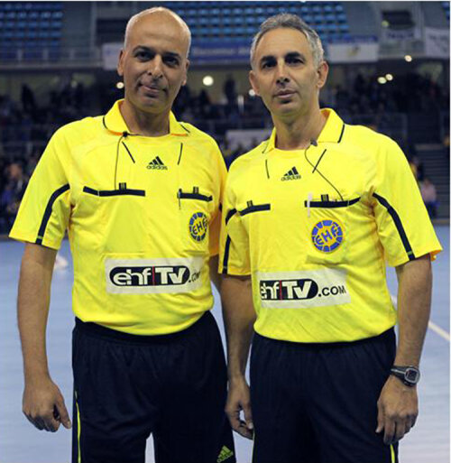 Cei doi arbitri israelieni cunosc bine handbalul românesc