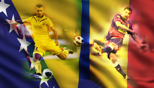 Haris Medunjanin şi Ianis Zicu