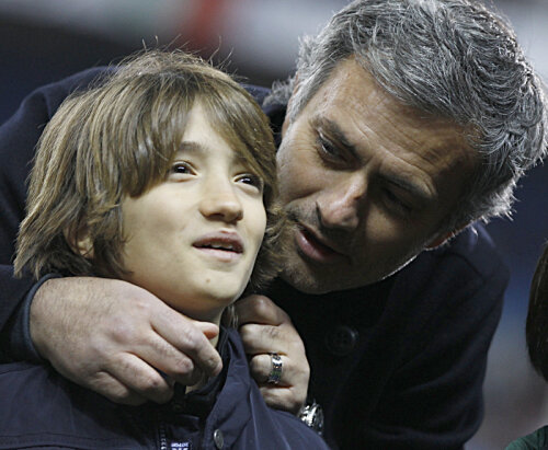 Jose junior împreună cu tatăl său Foto: Reuters