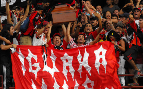 Ultimul drum la stadion pentru Christopher Sanguino
Foto: AP / Agerpres