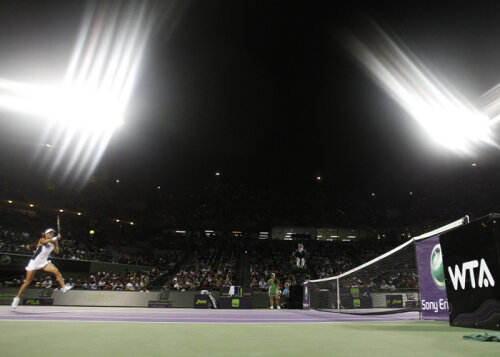 Alexandra Dulgheru a fost sub lumina reflectoarelor la Miami Foto: Reuters