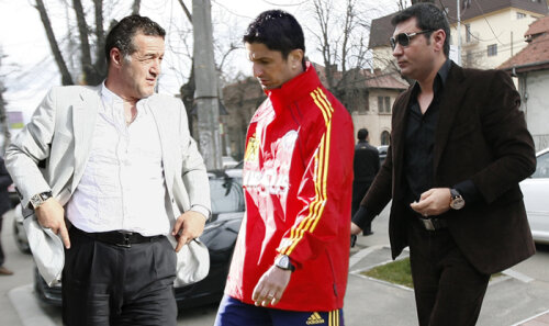 Gigi Becali, Răzvan Lucescu şi Cristian Borcea