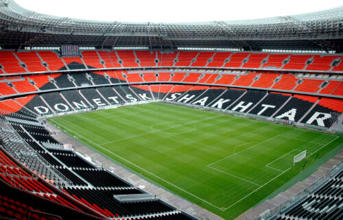 Donbas Arena este unul din cele mai mari stadioane de la Euro 2012