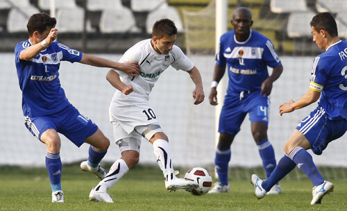 Ferfelea a jucat excelent şi a înscris primul lui gol în acest sezon Foto: Alex Nicodim
