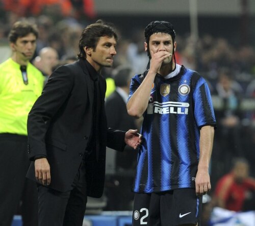 Leonardo şi Cristi Chivu foto: daylilfe.com