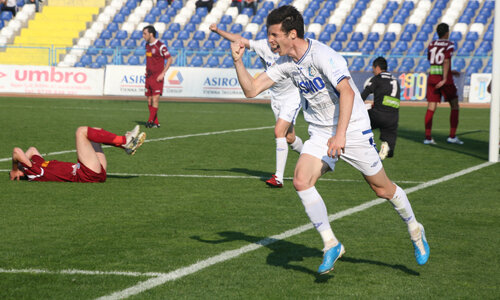 Lemnaru a marcat
ieri primul gol
pentru Pandurii
Foto: Adriana Brujan