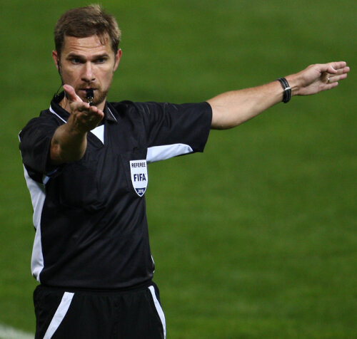 Alexandru Tudor nu va mai arbitra partida Poli - Astra, programată miercuri, de la ora 16:00