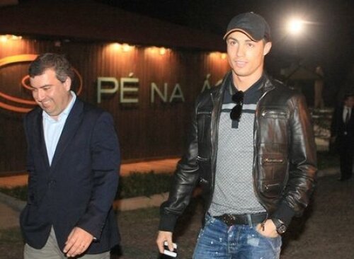 Cristiano Ronaldo în Porto Santo Foto: Jornal da Madeira