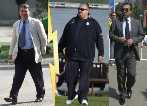 Vasile Avram, Marian Iancu şi Nicolae Badea (de la stînga la dreapta)