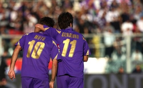 Alberto Gilardino și Adrian Mutu