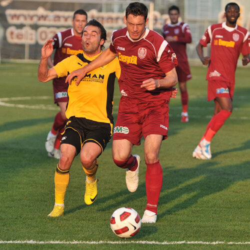 Ionuț Rada a marcat primul său gol în acest campionat
Foto: Bogdan Bălaș